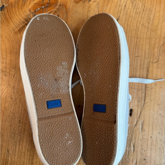 Keds Light Gray Canvas Sneakers - Picture 11 of 12